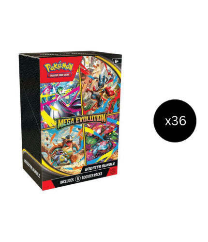 Pokemon Mega Evolution Booster Bundle 36 Box Case