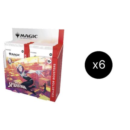 Magic the Gathering Marvel's Spider-Man Collector Display Booster 6-Box Case