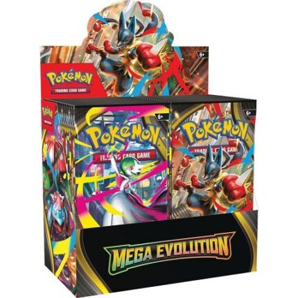 Pokemon TCG Mega Evolution ME01 Enhanced Booster Display