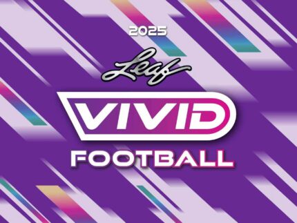 2025 Leaf Vivid Football Hobby Jumbo Box (Presell)